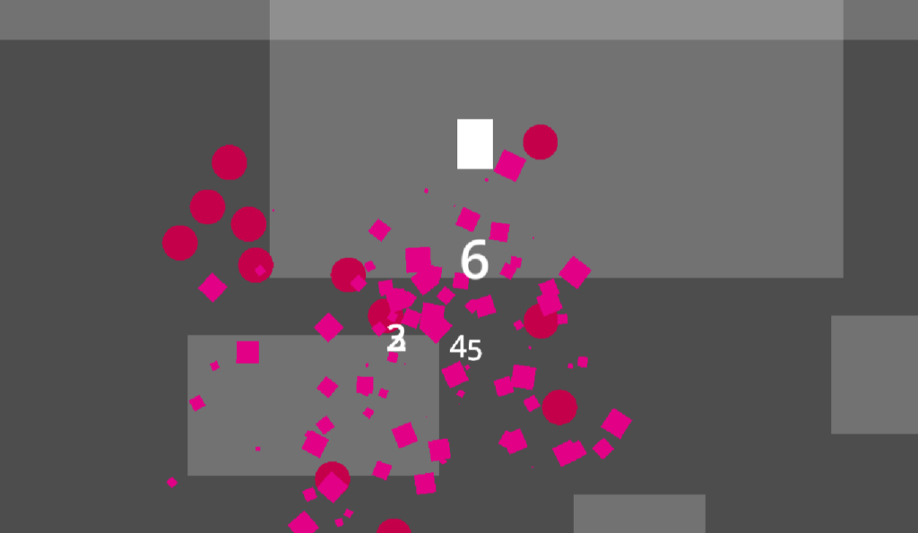 Jumping game prototype screenshot